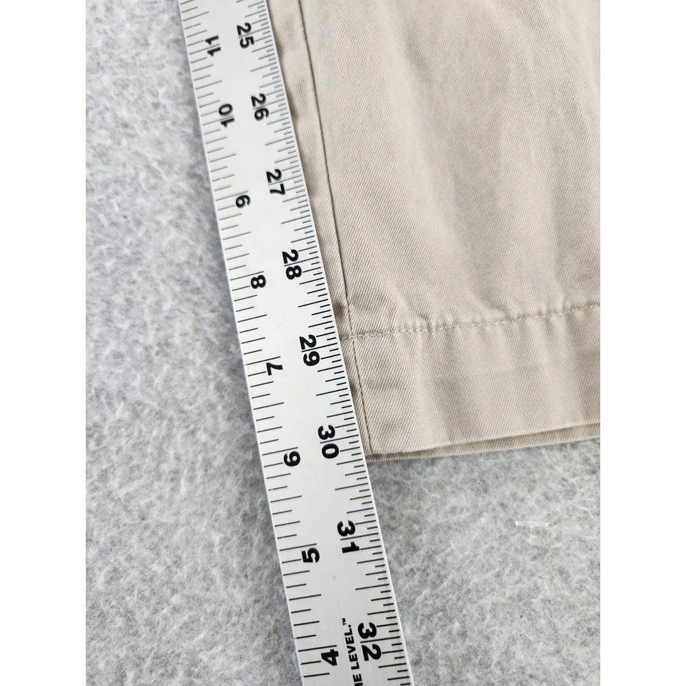 Banana Republic Pants Mens 32x30 Khaki Chino Beige Flat Front Classic Slacks‎
